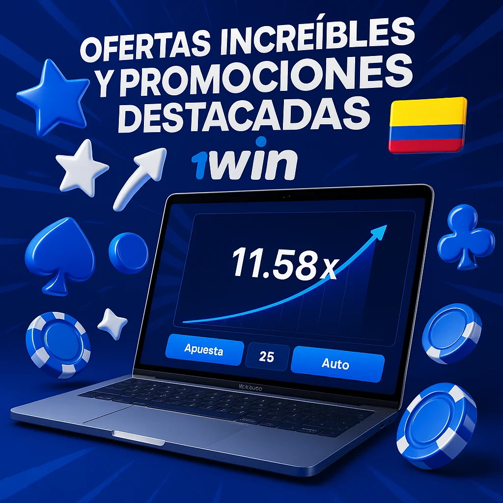 Ofertas increíbles y promociones destacadas en 1win Colombia